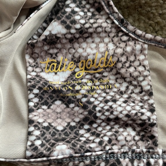 NWT talie golds Snakeskin Bikini - Picture 4 of 10